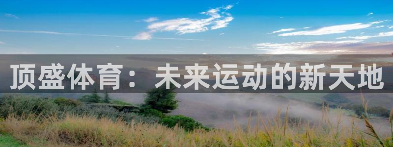 松鼠体育在线直播视频：顶盛体育：未来运动的新天地